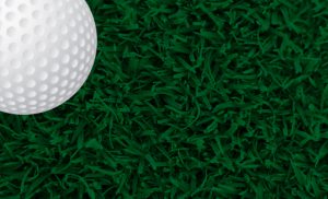 golfball on grass