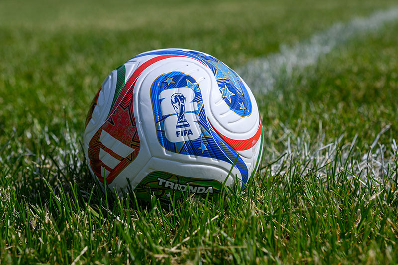 Soccer is best played on natural grass fields featuring hybrid Bermuda grass varieties.